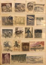 KARIŞIK DAMGALI İSVEÇ PULLARI, p461