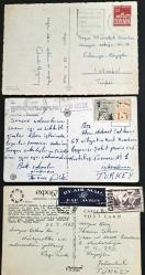 ALMANYA. AMERİKA, CANADA KARIŞIK KART LOTU. POSTADAN GEÇMİŞ. TÜRKİYE'YE GÖNDERİLMİŞ. 1960LAR...