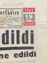 ADNAN MENDERES’İN İDAMI TARİHİ GAZETE SON HAVADİS