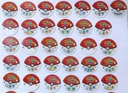 POKEMON ORJİNAL TV TASO SETİ TAM TAKIM 10/10 ÇİL KONDİSYONDA (55 ADET)