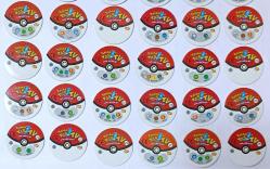 POKEMON ORJİNAL TV TASO SETİ TAM TAKIM 10/10 ÇİL KONDİSYONDA (55 ADET)