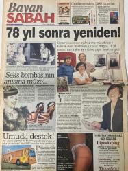 SABAH MELODİ GAZETESİ DOĞUM GÜNÜ HEDİYESİ (Türkish Newspapper)  - 7 ARALIK 1999 -Ahu Tuğba-Hülya Koçyiğit-Ali Kırca- Carmen Miranda-Zeynep K. Pireas-Mehmet Güleryüz-Buket Uzuner-Ayda Ersan Savaş-Hale Pakkın-Emine S. Beder-Sevil Göktürk-Leyla Vural Volkan-Suna Şimşek-Süleyman Turan 78 yıl sonra yeniden!-Seks bombasının anısına müze…-Dönemin en beğenilen kadın oyuncusu-Aksesuar tutkusu-Umuda destek!-Liposhaping-Hediyenin hediyesi-Türkiye’nin en hırçın ve sarsıcı fırçası: Mehmet Güleryüz-Buket Uzuner’den Yeryüzü Portreleri-Günlük burç yorumu-Sofranıza-Ekşili karnabahar yemeği-Anılar-Küçük hanımefendiler-Otizm dedikleri…-Sana borcum yok devlet!-Bir Yudum Aşık Mahsuni-Prensin Okul Yılları-Cesaret Kanatları-Deniz Harekatı-Temel’den Şirin’e mesaj Beni Affet-Evliliğe Adım Adım-Ne Yaşa Ne File-Fakir Milyoner-Telekritik Gereği Düşünüldü… Süleyman Turan-