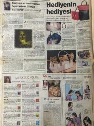 SABAH MELODİ GAZETESİ DOĞUM GÜNÜ HEDİYESİ (Türkish Newspapper)  - 7 ARALIK 1999 -Ahu Tuğba-Hülya Koçyiğit-Ali Kırca- Carmen Miranda-Zeynep K. Pireas-Mehmet Güleryüz-Buket Uzuner-Ayda Ersan Savaş-Hale Pakkın-Emine S. Beder-Sevil Göktürk-Leyla Vural Volkan-Suna Şimşek-Süleyman Turan 78 yıl sonra yeniden!-Seks bombasının anısına müze…-Dönemin en beğenilen kadın oyuncusu-Aksesuar tutkusu-Umuda destek!-Liposhaping-Hediyenin hediyesi-Türkiye’nin en hırçın ve sarsıcı fırçası: Mehmet Güleryüz-Buket Uzuner’den Yeryüzü Portreleri-Günlük burç yorumu-Sofranıza-Ekşili karnabahar yemeği-Anılar-Küçük hanımefendiler-Otizm dedikleri…-Sana borcum yok devlet!-Bir Yudum Aşık Mahsuni-Prensin Okul Yılları-Cesaret Kanatları-Deniz Harekatı-Temel’den Şirin’e mesaj Beni Affet-Evliliğe Adım Adım-Ne Yaşa Ne File-Fakir Milyoner-Telekritik Gereği Düşünüldü… Süleyman Turan-