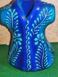 17078-ÇOK ŞİRİN PORSELEN MANKEN BİBLO