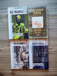 PEYAMİ SAFA KİTAPLARI - BİZ İNSANLAR-20. ASIR AVRUPA VE BİZ-DOKUZUNCU HARİCİYE KOĞUŞU-FATİH-HARBİYE ( 4 KİTAP )