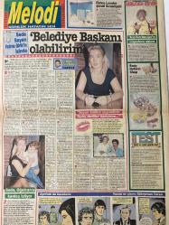 SABAH MELODİ GAZETESİ DOĞUM GÜNÜ HEDİYESİ (Türkish Newspapper)  - 24 EYLÜL 1992 -Billur Kalkavan-Hakan Solaker-Nurdan Düzgören-Serap Kaynak-Nüket Akyüz-Funda Erdem-Fatoş Çamlı-Tuğba Öztaş-Nehir Sezgin-Ece Neytan-Sevnaz Uzan-Tülin Karaş-Hülya Çelik-Fatoş Antalya-Müge Topruköy-Zümrüt Duran-Polaris-Aysel Yalçınkaya-Melek Çakır-Özge Özsalman-Birgül Sinek-Nesrin Güneş-Loni Anderson-Farrah Fawcett-Bulent Kısa-David Bowie-Seren-Sema E.-Nuri-Ece-Kenan-Nihal Eken-Seda Sayan-Kenan İrgıtlız-Mevlüt Gül-Süleyman Turan Dövme çılgınlığı!-İşte çifte güvence işte teminat-“Tehdit ediliyorum”-Göğüs kanserinde gelişmeler-Sigarayı bırakınca şişmanlanmayın-Dünyadan kısa kısa-Farklı bir kek-Görgü kuralları-Gönül Abla-Rüyalarınız-Okula dönüş-Öğretmen veli ilişkisi-Astroloji-Kenan’ın not defteri-Unutulmayan aşklar-İmkânsız bir aşk-İlaçları nasıl kullanmalı?-Cinsel bilgiler-Garip olayların sırrı-Belediye Başkanı olabilirim-Seda Sayan Fatma Girik’in izinde-Arap Bacı’dan Ajax’ın arap sabunu reklamı-Body Reform