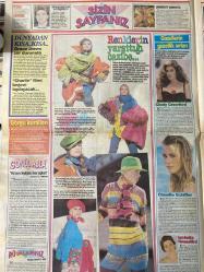 SABAH MELODİ GAZETESİ DOĞUM GÜNÜ HEDİYESİ (Türkish Newspapper)  - 17 EYLÜL 1992 -Nurdan Düzgören-Serap Kaynak-Nüket Akyüz-Funda Erdem-Fatoş Çamlı-Tuğba Öztaş-Nehir Bozkurt-Ece Neytan-Zerrin Yılmaz-Tülin Karaş-Hülya Çelik-Fatoş Antalya-Müge Topruköy-Zümrüt Duran-Polaris-Aysel Yalçınkaya-Melek Çakır-Özge Özsaglam-Birgül Sinek-Nesrin Güneş-Şebnem-Fatih Kasımpaşa-Yıldırım Bekçi-Grace Jones-Cindy Crawford-Claudia Schiffer-Isabella Rossellini-David Bowie-Kenan-Suna E.-Süleyman Turan-Sumru Yavrucuk-Lenan Erçetingöz Tribünleri kadınlar kurtaracak-Gözlerimi kaparım vazifemi yaparım-SEBNEM’e teklif yağıyor-KISA KISA-David’e evlilik yaradı-Cindy şımardı-Dünyadan kısa kısa-Görgü kuralları-Gönül Abla-Rüyalarınız-Renklerin yarattığı cazibe-Güzellerin güzellik sırları-Jelatinli yumurta-Selülite karşı spor-Barbie gökkuşağı yapabilirsin-Kenan’ın not defteri-Unutulmayan aşklar-Kızlık olayı beni etkiledi-Cinsel bilgiler-Garip Olaylar-Neden yok oldular-Altın Portakallı ağır işçi-Filmde gerçekten sevişiri