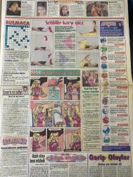 SABAH MELODİ GAZETESİ DOĞUM GÜNÜ HEDİYESİ (Türkish Newspapper)  - 17 EYLÜL 1992 -Nurdan Düzgören-Serap Kaynak-Nüket Akyüz-Funda Erdem-Fatoş Çamlı-Tuğba Öztaş-Nehir Bozkurt-Ece Neytan-Zerrin Yılmaz-Tülin Karaş-Hülya Çelik-Fatoş Antalya-Müge Topruköy-Zümrüt Duran-Polaris-Aysel Yalçınkaya-Melek Çakır-Özge Özsaglam-Birgül Sinek-Nesrin Güneş-Şebnem-Fatih Kasımpaşa-Yıldırım Bekçi-Grace Jones-Cindy Crawford-Claudia Schiffer-Isabella Rossellini-David Bowie-Kenan-Suna E.-Süleyman Turan-Sumru Yavrucuk-Lenan Erçetingöz Tribünleri kadınlar kurtaracak-Gözlerimi kaparım vazifemi yaparım-SEBNEM’e teklif yağıyor-KISA KISA-David’e evlilik yaradı-Cindy şımardı-Dünyadan kısa kısa-Görgü kuralları-Gönül Abla-Rüyalarınız-Renklerin yarattığı cazibe-Güzellerin güzellik sırları-Jelatinli yumurta-Selülite karşı spor-Barbie gökkuşağı yapabilirsin-Kenan’ın not defteri-Unutulmayan aşklar-Kızlık olayı beni etkiledi-Cinsel bilgiler-Garip Olaylar-Neden yok oldular-Altın Portakallı ağır işçi-Filmde gerçekten sevişiri