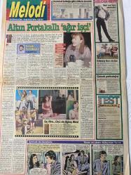 SABAH MELODİ GAZETESİ DOĞUM GÜNÜ HEDİYESİ (Türkish Newspapper)  - 17 EYLÜL 1992 -Nurdan Düzgören-Serap Kaynak-Nüket Akyüz-Funda Erdem-Fatoş Çamlı-Tuğba Öztaş-Nehir Bozkurt-Ece Neytan-Zerrin Yılmaz-Tülin Karaş-Hülya Çelik-Fatoş Antalya-Müge Topruköy-Zümrüt Duran-Polaris-Aysel Yalçınkaya-Melek Çakır-Özge Özsaglam-Birgül Sinek-Nesrin Güneş-Şebnem-Fatih Kasımpaşa-Yıldırım Bekçi-Grace Jones-Cindy Crawford-Claudia Schiffer-Isabella Rossellini-David Bowie-Kenan-Suna E.-Süleyman Turan-Sumru Yavrucuk-Lenan Erçetingöz Tribünleri kadınlar kurtaracak-Gözlerimi kaparım vazifemi yaparım-SEBNEM’e teklif yağıyor-KISA KISA-David’e evlilik yaradı-Cindy şımardı-Dünyadan kısa kısa-Görgü kuralları-Gönül Abla-Rüyalarınız-Renklerin yarattığı cazibe-Güzellerin güzellik sırları-Jelatinli yumurta-Selülite karşı spor-Barbie gökkuşağı yapabilirsin-Kenan’ın not defteri-Unutulmayan aşklar-Kızlık olayı beni etkiledi-Cinsel bilgiler-Garip Olaylar-Neden yok oldular-Altın Portakallı ağır işçi-Filmde gerçekten sevişiri