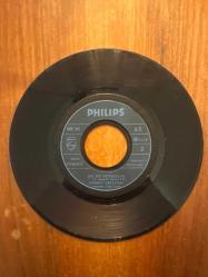 Johnny Hallyday: Jesus Christ - On Me Recherche / 45 Devir Plak Vinly - 6009-042 Made in France 1970