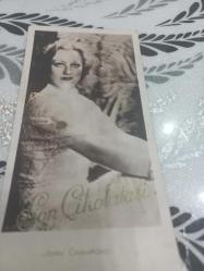 Lion Çikolataları  Joan Crawford