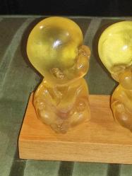 19797-MUHTEŞEM GÜZELLİKDE VE ŞİRİNLİKDE SERT PLASTİKDEN YAPILMA 3 ŞİRİNLER ÇOCUKLAR BİBLOSU