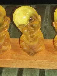 19797-MUHTEŞEM GÜZELLİKDE VE ŞİRİNLİKDE SERT PLASTİKDEN YAPILMA 3 ŞİRİNLER ÇOCUKLAR BİBLOSU