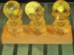 19797-MUHTEŞEM GÜZELLİKDE VE ŞİRİNLİKDE SERT PLASTİKDEN YAPILMA 3 ŞİRİNLER ÇOCUKLAR BİBLOSU