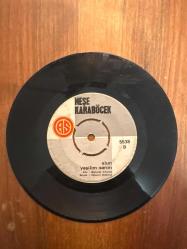 Neşe Karaböcek: Mavi Dünyam Benim - Alım Yeşilim Sarım / 45 Devir Plak Vinly - As Plak 1972  (5538-A)