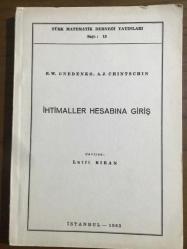 İHTİMALLER HESABINA GİRİŞ