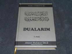 DUALARIM -RESAİL-İ AHMEDİYYE(1)- AHMET MAHMUT ÜNLÜ-CÜBBELİ HOCAEFENDİ  - DİLA YAYINCILIK CİLTLİ BÜYÜK BOY 440 SAYFA SIFIR KİTAPTIR
