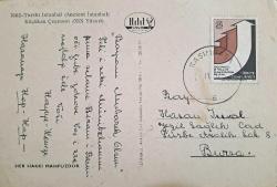 T.C. TARİHİ İSTANBUL KÜÇÜKSU ÇEŞMESİ (14.YY) POSTADAN GEÇMİŞ KASIM PAŞA DAMGALI KARTPOSTAL.