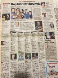 SABAH BAYAN GAZETESİ DOĞUM GÜNÜ HEDİYESİ (Turkish Newspapper)  - 7 EYLÜL 1999 -Sevil Göktürk-Leyla Vural Volkan-Burcu kılıç-dersimiz psikoloji-Burcu kılıç-Elif Ergu-mimoza dergisi-artık doğal modeller moda-Derya Yıldız-Sevil Göktürk-okuluma arkadaşlarımı özledim-ayda Ersan Savaş-Süleyman Turan-patlıcan Sürmeli piliç tarifi-Emine Beder-Kaçıklar zor durumda-Melih Kibar-Uğur Dündar-Şafak Karaman-Esra balamir-Esra Ceyhan-Fatma Girik-Hülya Koçyiğit-Ali kırca-Müjde Ar-Orhan Uğuroğlu