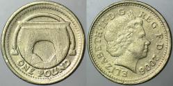 DÖNEM SAHTESİ-BİRLEŞİK KRALLIK 1 POUND 2006 KUZEY İRLANDA MISIR KEMER KÖPRÜSÜ TEMALI. İNGİLTERE.