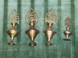 19798-ESKİLERDEN PİRİNÇ 4 ADET SÜRMEDANLIK