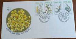 LOT.7 » GÜNEY AFRİKA CUMHURİYETİ ÇİÇEKLER TEMALI 3 ADET FDC