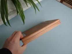 BALMORAL AHŞAP PURO KUTUSU ( Menteşeli & Kilitli Kapaklı ) MÜKEMMEL KONSİYONDA ÇOK ŞIK AHŞAP KUTU - Made DOMINICAN REPUBLIC