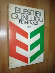 Eleştiri Günlüğü (ön ve arka kapakta lekeler var)