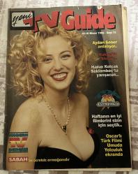Nisan 1993 sayı 12 Sabah Gazetesi TV guide dergi
