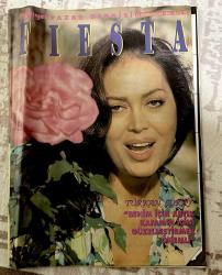 21 kasım1993 sayı 18 Milliyet Gazetesi Fiesta Türkan Şoray dergi