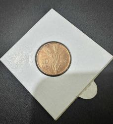 1972 TC 10 kuruş madeni para ÇÇT