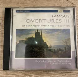 FAMOUS OVERTURES III SCHUBERT ROSSINI MOZART NICOLAI