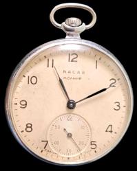 LOT.1 » SSCB Rusya Nacar Marka Saniye göstergeli Kurmalı Cep saati