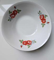 Vintage sümerbank çukur tabak