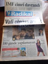 Radikal Gazetesi - Turkish Newspaper - 24 Kasım 1999 - Bolu Valisi Nusret Miroğlu tokatladığı depremzede Gülşen Özeri gözaltına aldırdı  fotoğraf - Aydın Doğan iftiralara çok sert yanıt verdi - Bond kızı Sophie Marceau fotoğraf - depremin üzerinden tam 100 gün geçti ama hala 100 bine yakın kişi ya çadırlarda ya da açıkta - kriz masalarının rakamlarıyla 11 kasım'dan bugüne kadar yapılanlar - muhteşem konser Haris Aleksiu ve Sezen Aksu fotoğraf - ANAP deprem bakanlığı istedi - irtica ile toplu savaş - yerel yönetimlere vize - Abdullah Öcalan için verilecek kadar Türkiye'nin geleceğini de belirleyecek - Belçika Fehriye Erdal'ı bırakmadı - Ve Bill Clinton kosova'ya uğradı - Bir Mustafa Altıoklar filmi asansör 26 Kasım'da sinemalarda - İsrail Manavgat suyunu konuşuyor - rekorlara dil çıkaran Herkül Halil Mutlu fotoğraf - Fenerbahçe antrenörü Zeman'dan emir golü düşünün - İtalya'nın baş belası Hakan Şükür - kovulan Toshack susmak bilmiyor -  Diyarbakır Devlet tiyatrosunda Toros canavarı oyun