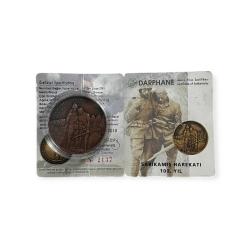 2015 YILI SARIKAMIŞ HAREKATI 100.YIL DARPHANE HATIRA BRONZ-SERTİFİKALI