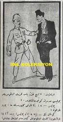 Osmanlıca Karagöz Mizah Dergisi-Gazetesi, Orijinal Dönem Basım, (Ottoman Magazine-Newspaper-Journal Illustré Cara-Gueuz) - 15 Aralık 1923 - Sayı: 1643 - Hicri: 7 Cemaziyelevvel 1342 - Rumi: 15 Kanun-i Evvel 1339 - Karikatür: 