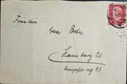 ALMANYA REİCH DÖNEM KLASİK MEKTUPLU ZARF. BREMEN'DEN, HAMBURG'A GÖNDERİLMİŞ. 17.07.1929