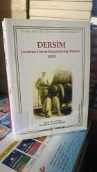 Dersim - Jandarma Genel Komutanlığı'nın Raporu (1932)