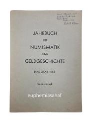 Das Siegel der Mysten des Dionysos Breiseus. Jahrbuch für numismatik und geldgeschichte. Band XXXIII 1983, İMZALI