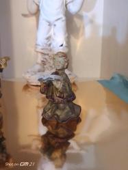 Mermer tozundan 2'li obje.