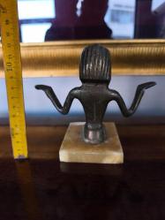 Antika Pirinç Döküm Obje