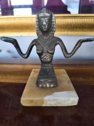 Antika Pirinç Döküm Obje