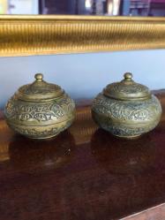 LOT.16 » Pirinç Döküm Antika Bonbonier