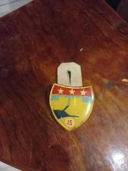 ESKİ - 15.KOLORDU KOMUTANLIĞI ASKERİ PEÇ - BRÖVE - KOKART - ROZET- MADALYA