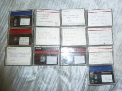 MİNİ DV VİDEO KAMERA KASETİ 28 ADET KULLANILMIŞ ÜZERLERİNDE KAYIT VAR TEKRAR KAYIT YAPILABİLİR SONY ve PANASONİC MARKA