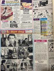 TAN GAZETESİ DOĞUM GÜNÜ HEDİYESİ (TURKISH NEWSPAPPER) - 21 MART 1984 - SADECE 4 SAYFADIR -Turgut Özal-Mehmet Dayı-Tarık Akan-Gülay Aksu-Ayşe-Mahmut-Kazım-Gregory Harrison-Pernell Roberts-John McCook-Christopher Norris-Rahmi Turan-Ragıp Derin-Ferdi Tayfur-Apostoli Pavlidis-Aliki Pavlidis-Ajda Pekkan-Sezer Güvenirgil-Gülçin Abla-Zeynep Sultan-Osman Öndeş-İktidar bizde Belediyeler de bizde olursa çarklar daha iyi döner-Başbakan şöyle konuştu-19 gün kuduz iğnesi olacak-Çapkın erkekler iyi koca olur-Her derde deva Lahana-Anneler dikkat Bir yaşındaki Ayşe su dolu kazana düşüp boğuldu-Her gece soğan yiyen kocasını terk etti-Rol değil gerçek Tarık Akan’ı aşk yaparken köpek ısırdı-Kızı Mahmut kaçırdı Kazım kaptı-Sözünü dinlemeyen gelinini keserle başına vurup komaya soktu-Başbaşa Sabahları daha dinç uyanabilirsiniz-Cilt güzelliği için bol bol havuç yiyin-İlginç rekorlar 20 konserle rekoru-Video Roman Bu akşam olmaz-Güzün Abla Sevenler kavuşsun-Bu gece TV’de 13 bölümlük yeni bir doktorlu dizi ba