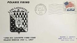 AMERİKA (USA) SAVAŞ TEMALI FDC ZARF.(1963)