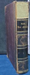 1890 Baskısı Dr.Johannes Hanfe Tarafından Hazırlanmış Der Mensch İsimli Sağlık Kitabı (1.Cilt) 616 Sayfa, Eksik Sayfaları Var