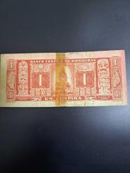 Honduras 1 Lempira 10 ARALIK 1961, Hint Başlı